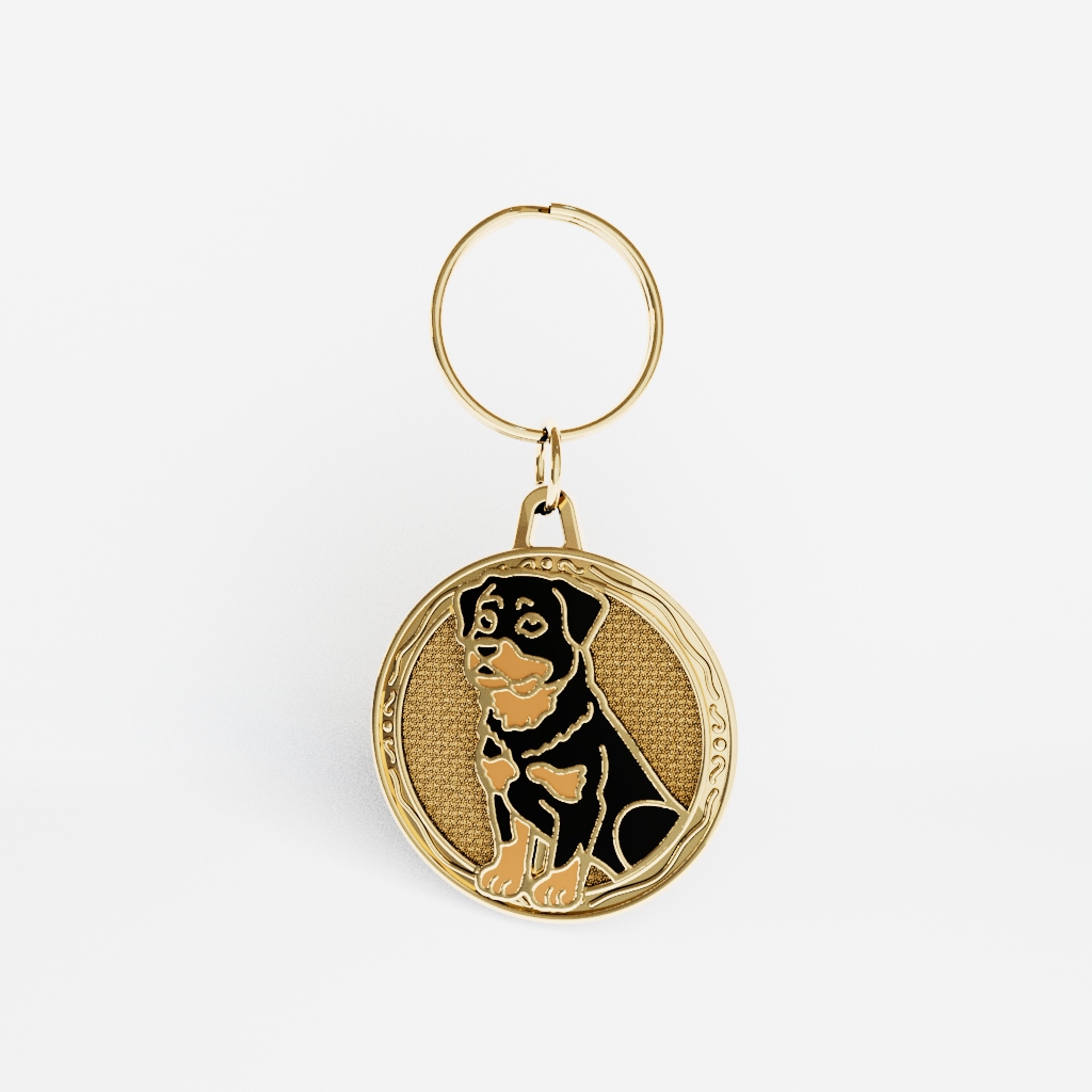 Medaglietta Rottweiler