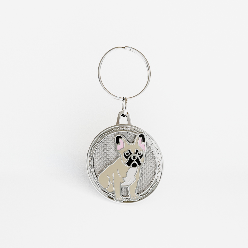 Medaglietta Bulldog Francese