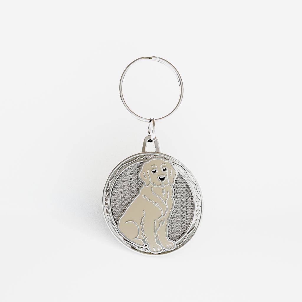 Medaglietta Golden Retriver