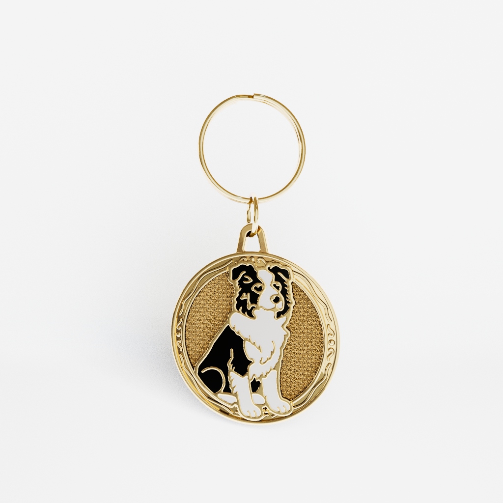 Medaglietta Border Collie