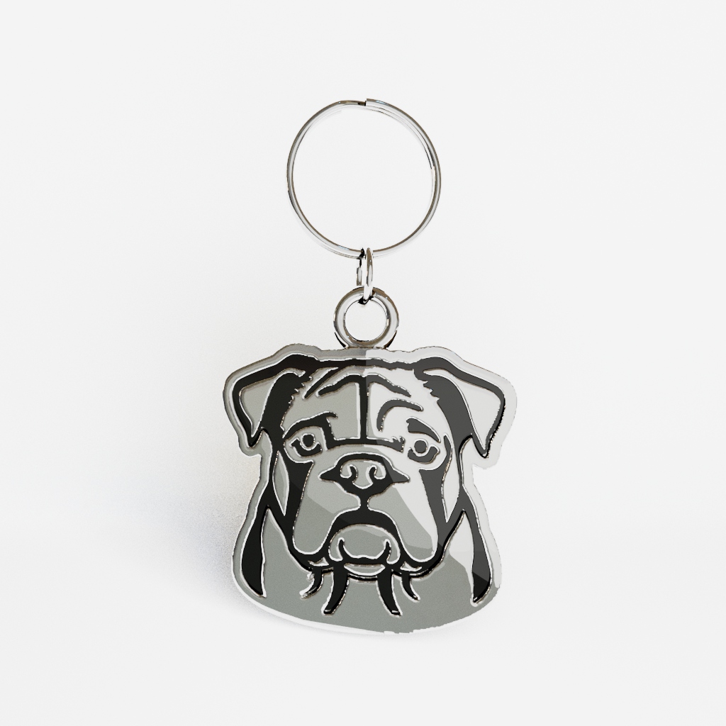 Medaglietta Bulldog Inglese