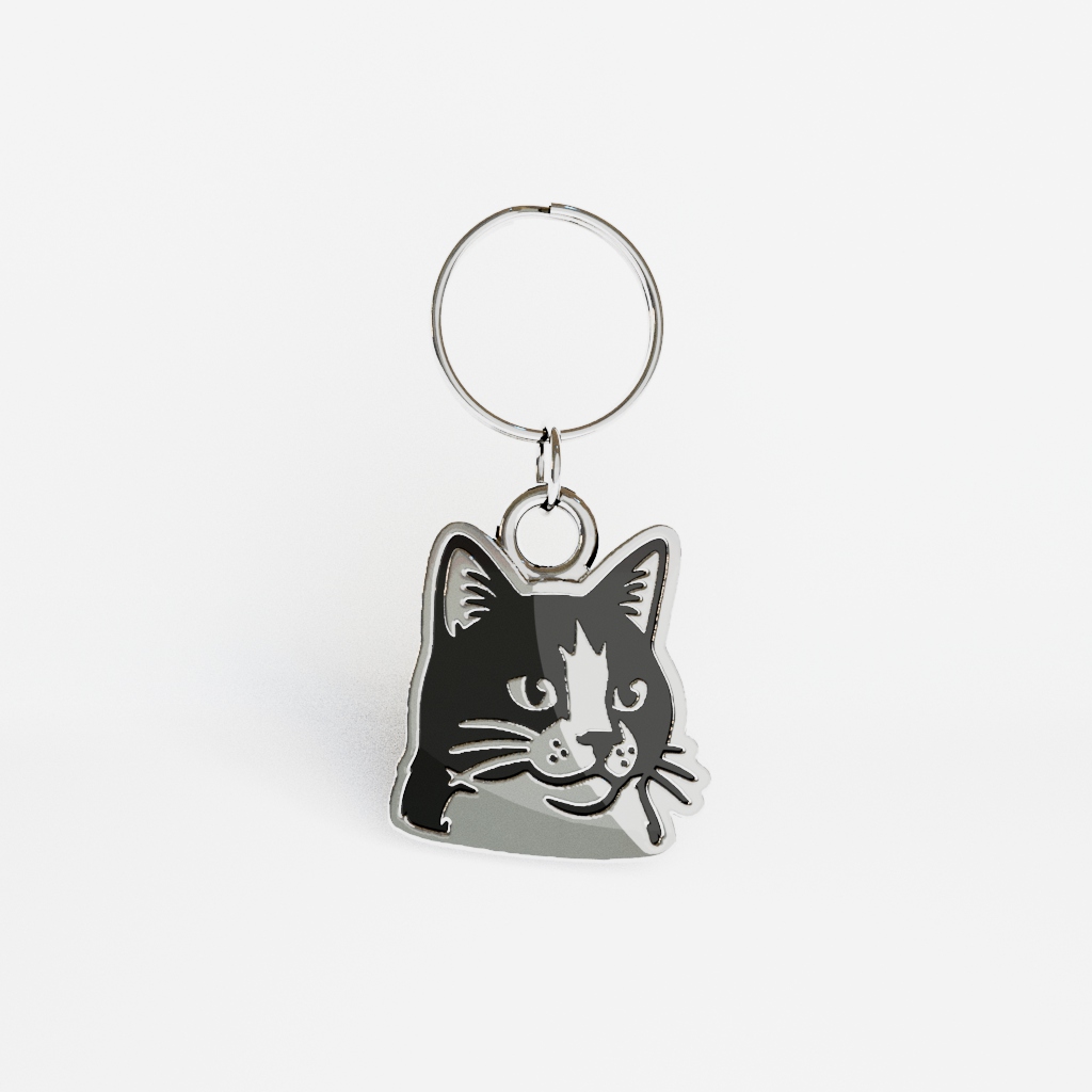 Medaglietta Gatto Europeo