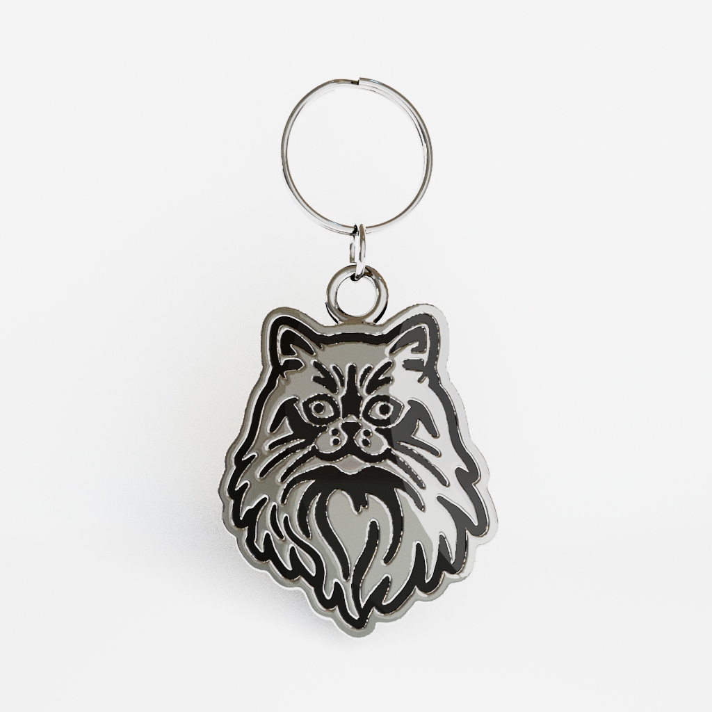 Medaglietta Gatto Persiano Maine Coon